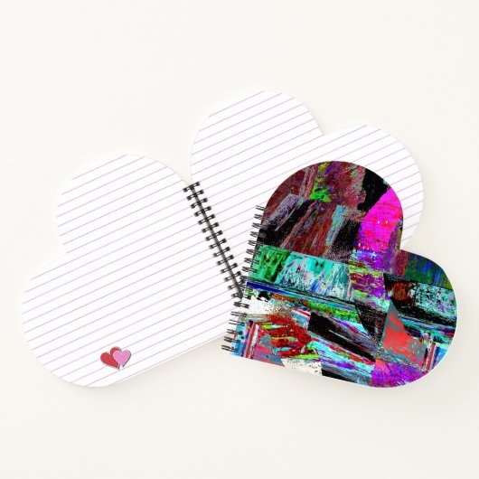 Carnet Spiral Notebook – Neon Pulse (Intérieur)