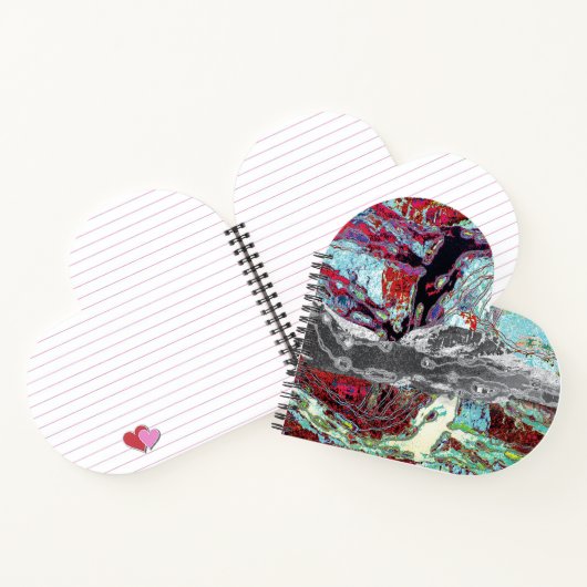 Carnet Spiral Notebook – Strata Pulse (Intérieur)