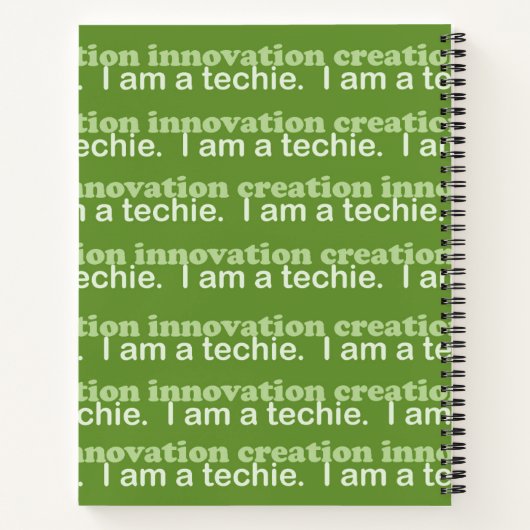 Carnet Spiral Notebook - Technology (Dos)