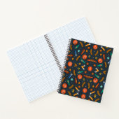 Carnet Spiral notebook with a Halloween-themed cover (Intérieur)