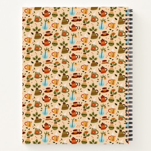Carnet Spiral notebook with a vibrant cover featuring (Dos)
