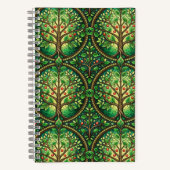 Carnet Spiral notebook with a vibrant design (Recto)
