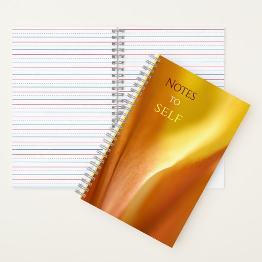 carnet Spiral "Notes à soi" (À l'intérieur)
