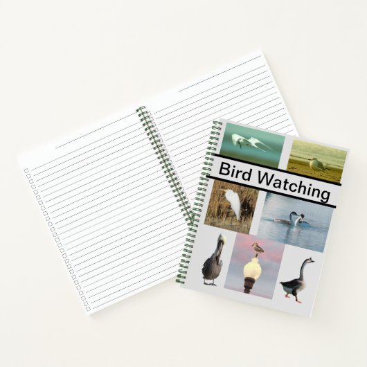 Carnet Spiral - Observation d'oiseaux (Intérieur)