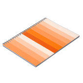 Carnet spiral orange (Côté gauche)