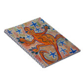 Carnet Spiral Orange Gecko (Côté Droit)