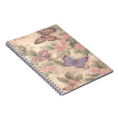 Carnet spiral papillon (Côté Droit)