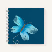 Carnet spiral papillon (Devant)