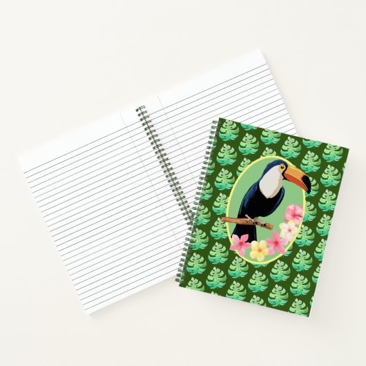 Carnet Spiral Paradis Tropical (Intérieur)