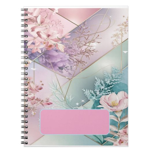 Carnet spiral Pastel Dreamscape (Devant)