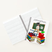 Carnet Spiral Penguin School Pomme (Intérieur)