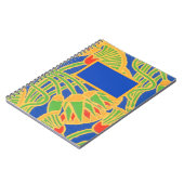 Carnet Spiral Personnalisable, Design Égyptien (Côté gauche)