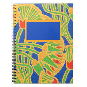 Carnet Spiral Personnalisable, Design Égyptien