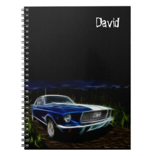 Carnet Spiral Personnalisé À Thème Voiture