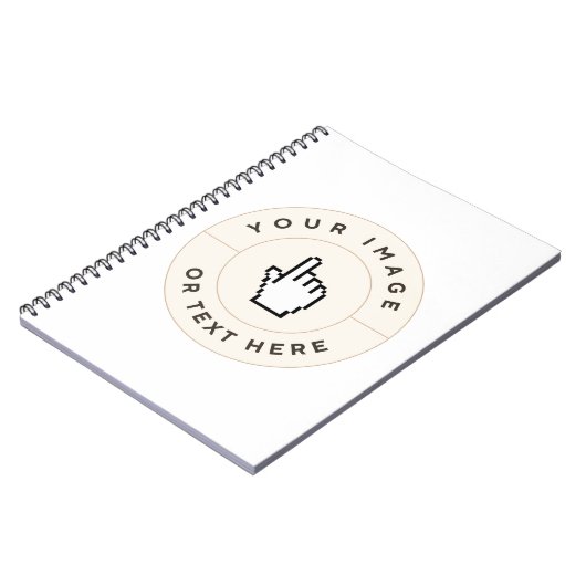 Carnet spiral - Personnalisé (ajouter image/texte) (Côté gauche)