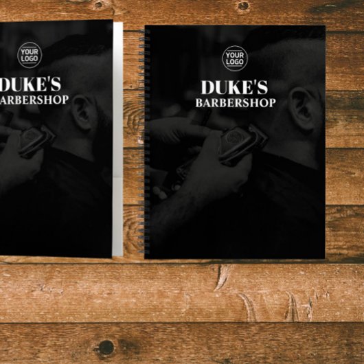 Carnet Spiral Personnalisé Barbershop