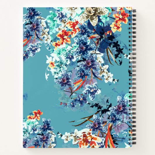 Carnet spiral personnalisé de 8,5 po x 11 po (Dos)