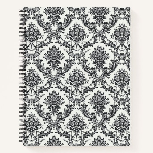 Carnet spiral personnalisé de 8,5 po x 11 po (Devant)