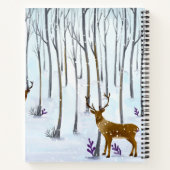 Carnet spiral personnalisé de 8,5 po x 11 po (Dos)