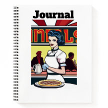Carnet spiral personnalisé de 8,5 po x 11 po
