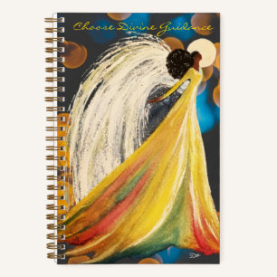 Carnet Spiral Personnalisé De L'Angel Lune (5,5 x