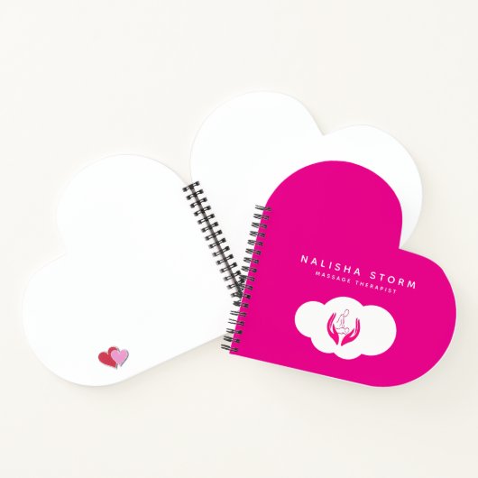 Carnet Spiral Personnalisé du massothérapeute (Intérieur)