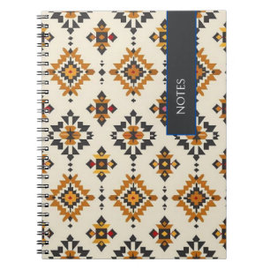 Carnet Spiral Personnel Native Design