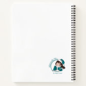 Carnet Spiral Phoenix Peint Bleu / Journal (Dos)