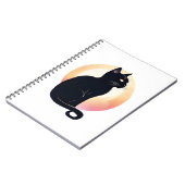 Carnet Spiral Photo Black Cat Notebook (Côté gauche)