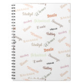 Carnet Spiral Photo Notebook (Devant)