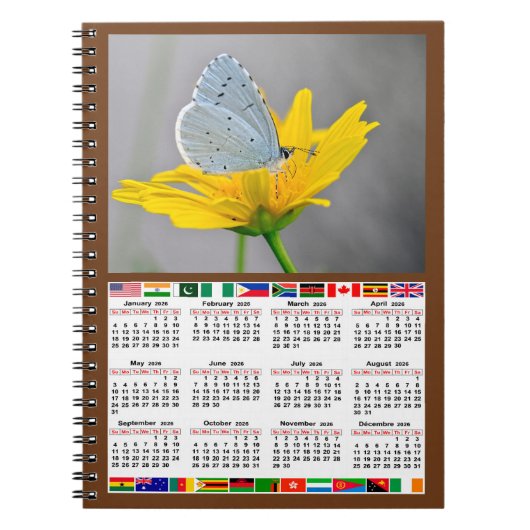 Carnet Spiral Photo Notebook (Devant)