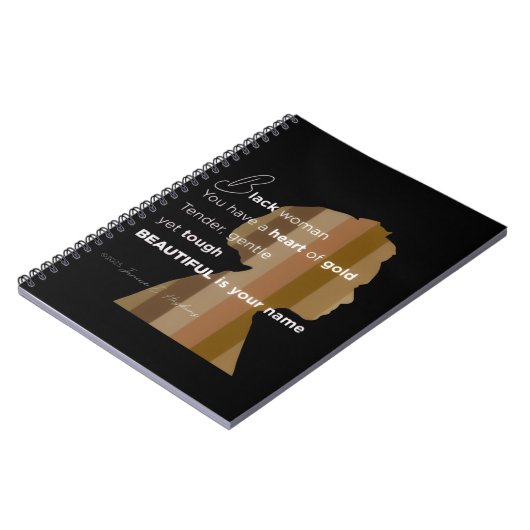 Carnet Spiral Photo Notebook 'Beautiful is your name" (Côté gauche)