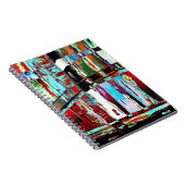 Carnet Spiral Photo Notebook Collapse Reflection Abstract (Côté Droit)