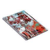 Carnet Spiral Photo Notebook – Corrosion Pulse (Côté Droit)