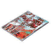 Carnet Spiral Photo Notebook – Corrosion Pulse (Côté gauche)