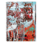 Carnet Spiral Photo Notebook – Corrosion Pulse (Devant)