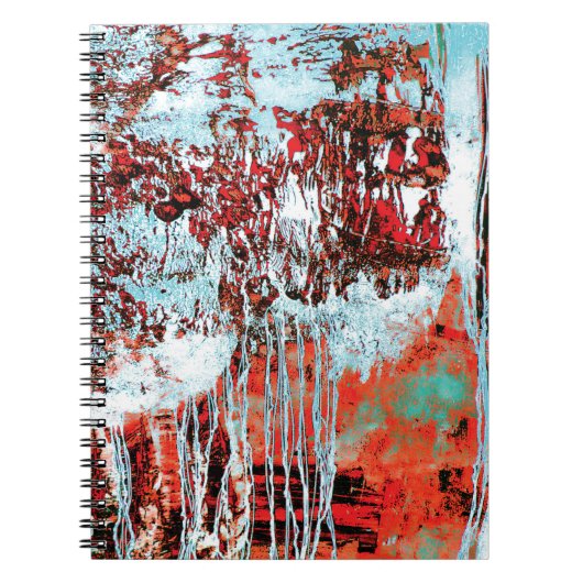 Carnet Spiral Photo Notebook – Corrosion Pulse (Devant)