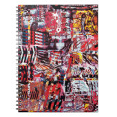 Carnet Spiral Photo Notebook – Fragmented Pulse (Devant)