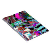 Carnet Spiral Photo Notebook – Neon Pulse (Côté Droit)