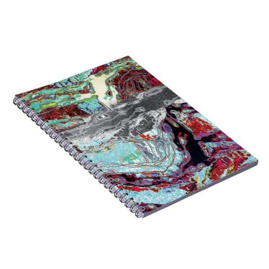 Carnet Spiral Photo Notebook – Strata Pulse (Côté Droit)