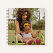 Carnet Spiral Photo Personnalisé (Devant)