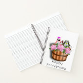 Carnet spiral Pingouin Roses roses rose Floral (Intérieur)