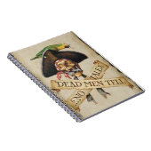 Carnet Spiral Pirate Mort (Côté Droit)