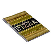 Carnet Spiral Pizza (Côté Droit)
