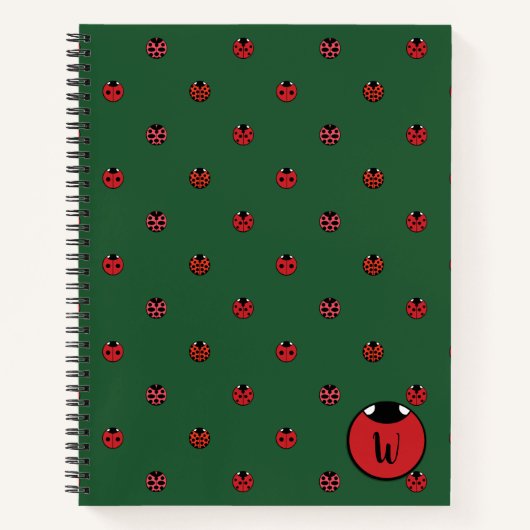 Carnet Spiral Pois Ladybug (Devant)