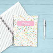 Carnet Spiral Polka Dot Vibrant
