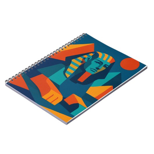 Carnet spiral Pop Art Sphinx (Côté gauche)