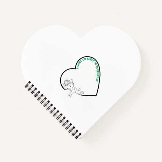 Carnet spiral pour bébé (Devant)