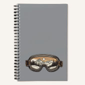 Carnet Spiral pour les lunettes de ski (Recto)