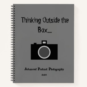 Carnet Spiral pour photographes